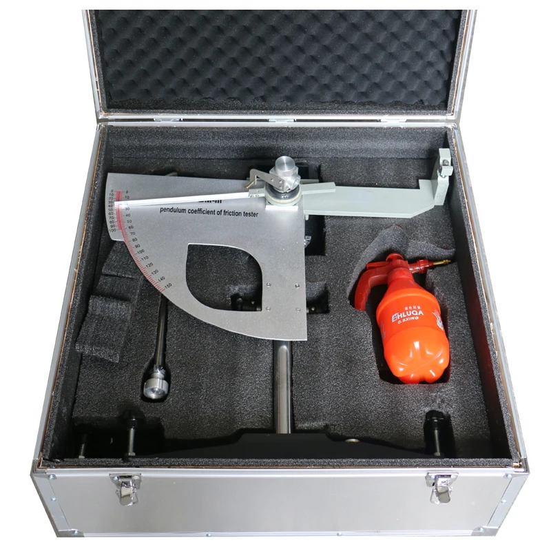 Skid Resistance Tester Pendulum Skid M for Laboratory and In Situ Road Surface Testing
Skid Resistance Tester Pendulum Skid M for Laboratory and In Situ Road Surface Testing