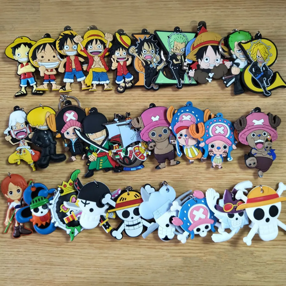 New design One Piece soft Keychain choba Keychain Luffy chopper bag hanging buckle Roronoa Zoro Nami Usopp Sanji Nico Robin
New design One Piece soft Keychain choba Keychain Luffy chopper bag hanging buckle Roronoa Zoro Nami Usopp Sanji Nico Robin