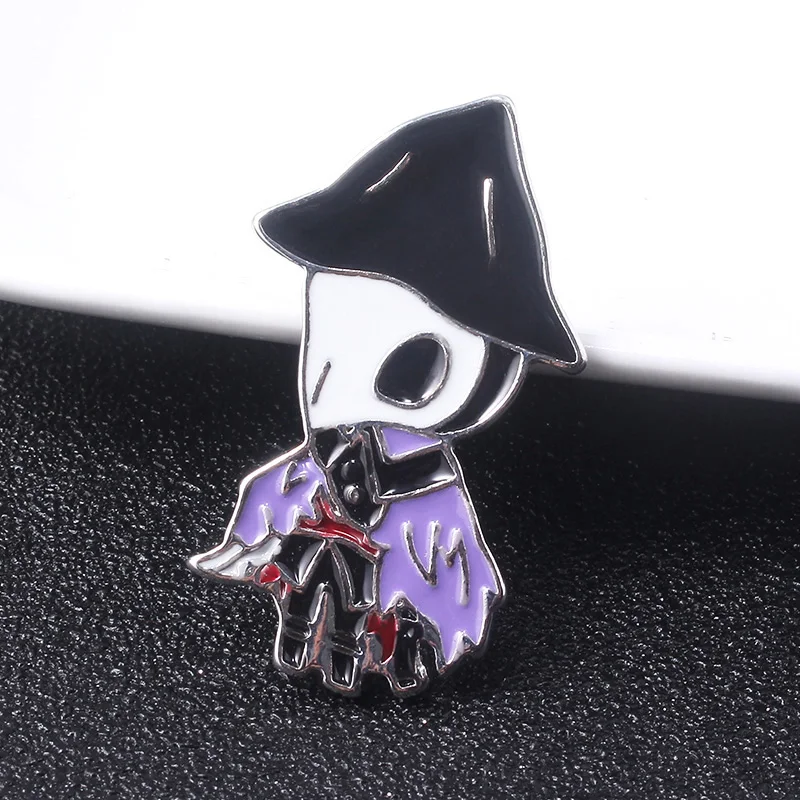 Game Bloodborne Enamel Pins Brooch Crow Hunter Maria Hunters Ludwig Blood Source Figure Badge Brooches Women Men Kids Jewelry
Game Bloodborne Enamel Pins Brooch Crow Hunter Maria Hunters Ludwig Blood Source Figure Badge Brooches Women Men Kids Jewelry