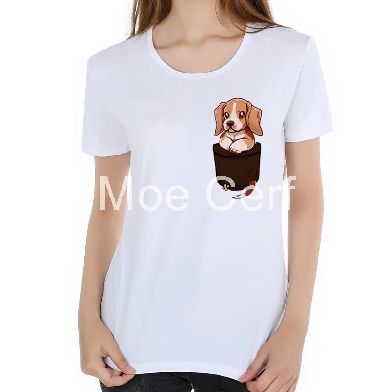 Pocket Cute Pocket Cute Beagle Printed T Shirt Cute Dog design women tops 2019 short sleeve t-shirts for girl
Pocket Cute Pocket Cute Beagle Printed T Shirt Cute Dog design women tops 2019 short sleeve t-shirts for girl