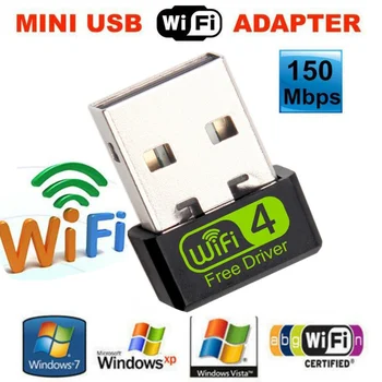 Free Driver Wireless USB WiFi Adapter 150Mbp wi fi Dongle PC Network Card wifi 2.4Ghz Adapter Lan USB Ethernet AC Wi-fi Receiver
Free Driver Wireless USB WiFi Adapter 150Mbp wi fi Dongle PC Network Card wifi 2.4Ghz Adapter Lan USB Ethernet AC Wi-fi Receiver