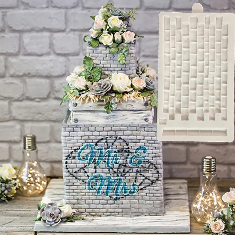 minsunbak New Brick texture DIY cake Surrounding Fondant decoration Silicone mold Chocolate Baking Tools Sugar Craft Tools
minsunbak New Brick texture DIY cake Surrounding Fondant decoration Silicone mold Chocolate Baking Tools Sugar Craft Tools