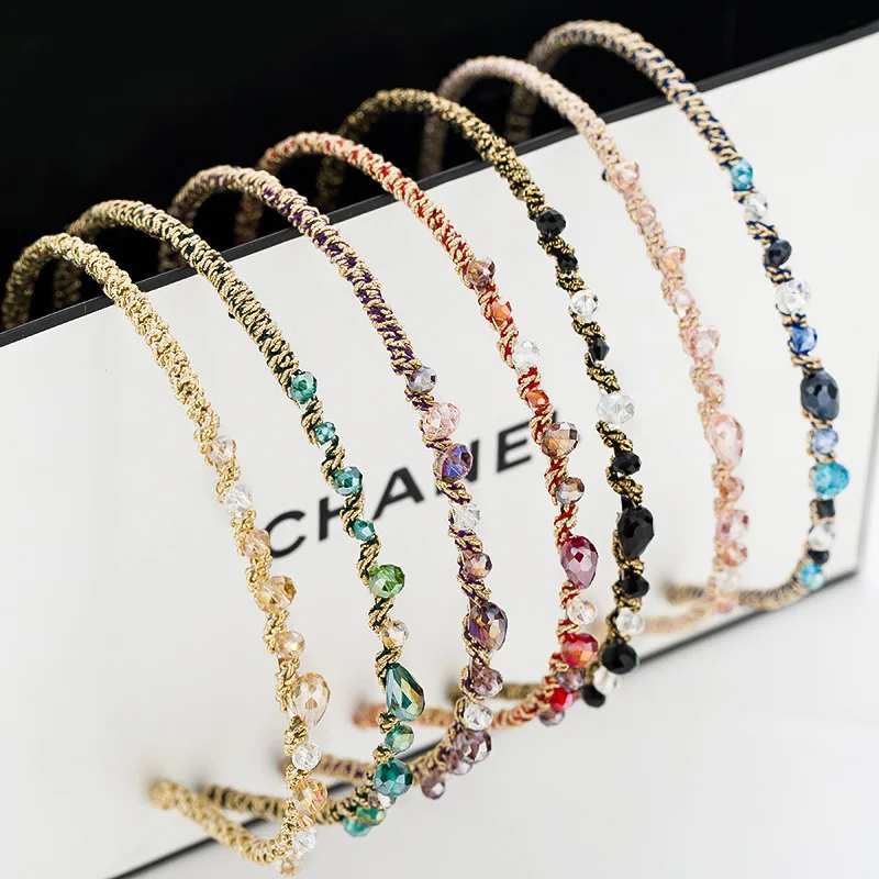 #WX1008 7pcs/lot Hair Hoop Wholesale Korean Women Hair Accessories Colorful Rhinestone Hair Band Headbands
#WX1008 7pcs/lot Hair Hoop Wholesale Korean Women Hair Accessories Colorful Rhinestone Hair Band Headbands
