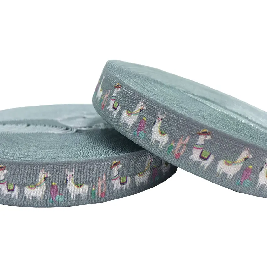 Cartoon Llama Print Fold Over Elastic Animal FOE Ribbon for Needlework 10Y 5/8" DIY Apparel Wedding Party gift Sewing Accessory
Cartoon Llama Print Fold Over Elastic Animal FOE Ribbon for Needlework 10Y 5/8" DIY Apparel Wedding Party gift Sewing Accessory