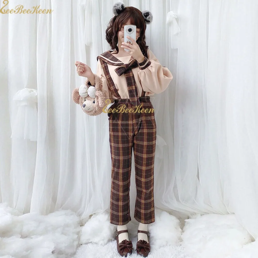 Student Suit College Uniform Strap pants Female Spring/Autumn Fashion Foreign Cool Girl Suit Sweet Lolita Cosplay 2pcs Uniform
Student Suit College Uniform Strap pants Female Spring/Autumn Fashion Foreign Cool Girl Suit Sweet Lolita Cosplay 2pcs Uniform