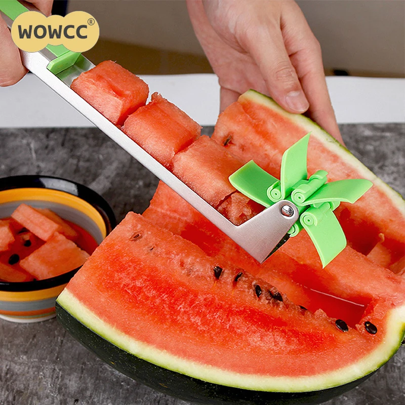 WOWCC Stainless Steel Watermelon Slicer Fruit Fast Cutter Knife Corer Fruit Tools Kitchen Gadgets Kitchen Tools
WOWCC Stainless Steel Watermelon Slicer Fruit Fast Cutter Knife Corer Fruit Tools Kitchen Gadgets Kitchen Tools