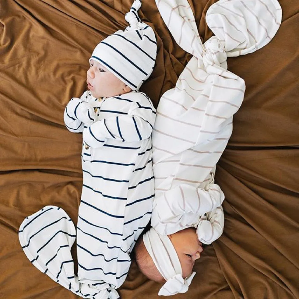 Baby Sleeping Bag Cute Newborn Baby Boy Girl Stripe Crib Sleeping Bag Wrap Swaddle Hat infantil Clothes Set child's sleep #Q150
Baby Sleeping Bag Cute Newborn Baby Boy Girl Stripe Crib Sleeping Bag Wrap Swaddle Hat infantil Clothes Set child's sleep #Q150