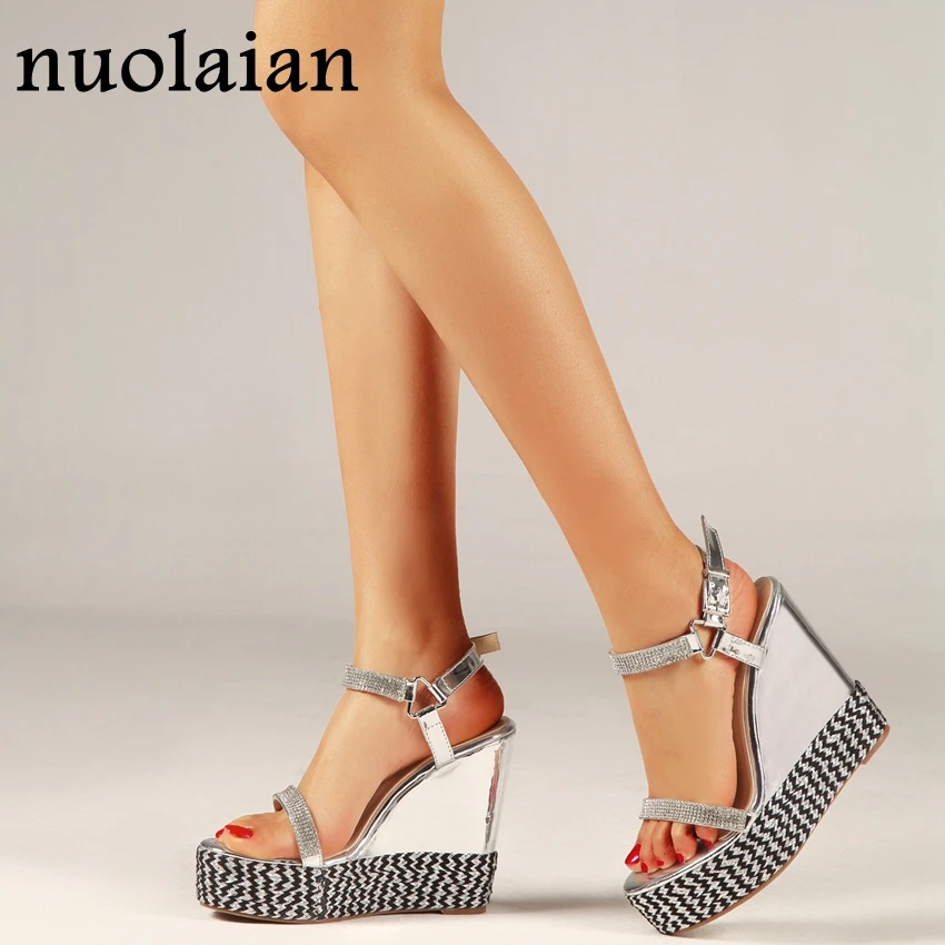 Women Platform Wedge Shoes Sexy Peep Toe High Heels Pumps Woman Wedding Shoe Summer Pump Shoes Ladies Wedges Sandal Big Size
Women Platform Wedge Shoes Sexy Peep Toe High Heels Pumps Woman Wedding Shoe Summer Pump Shoes Ladies Wedges Sandal Big Size