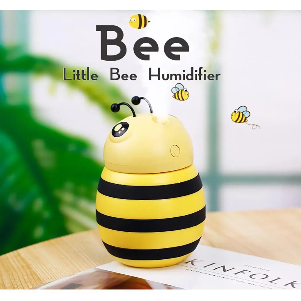 Creative Mini Bee humidifier Essential Oil Diffuser Aroma Lamp LED Night Light USB Aromatherapy Car air freshener Fogger Hot
Creative Mini Bee humidifier Essential Oil Diffuser Aroma Lamp LED Night Light USB Aromatherapy Car air freshener Fogger Hot