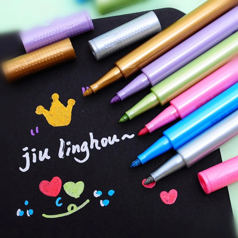 6pcs / lot Multicolor Gel Pen Photo Gallery Greeting Cards Pen DIY Colorful Marker Pen Watercolor Pen Pastel for School Painting
6pcs / lot Multicolor Gel Pen Photo Gallery Greeting Cards Pen DIY Colorful Marker Pen Watercolor Pen Pastel for School Painting