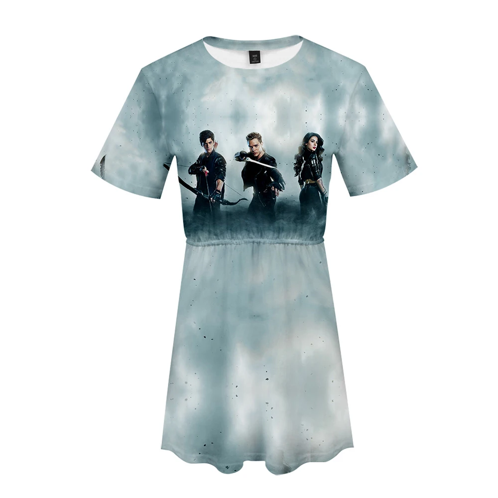 Shadowhunters Clary Fray Jace Wayland new casual knee-length waist dress round neck sports cute short-sleeved women's dress
Shadowhunters Clary Fray Jace Wayland new casual knee-length waist dress round neck sports cute short-sleeved women's dress