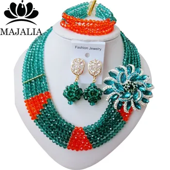2017 Classic Nigeria Wedding african beads jewelry set Army Green Crystal necklace bracelet earrings Free shipping OK-262
2017 Classic Nigeria Wedding african beads jewelry set Army Green Crystal necklace bracelet earrings Free shipping OK-262