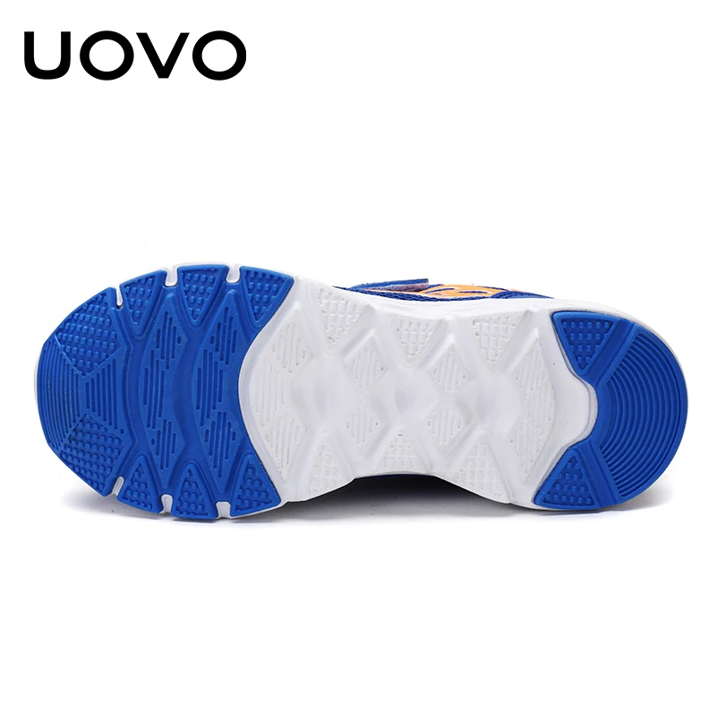 Детские кроссовки для мальчиков UOVO 2020 Модные дышащие спортивные школьная обувь