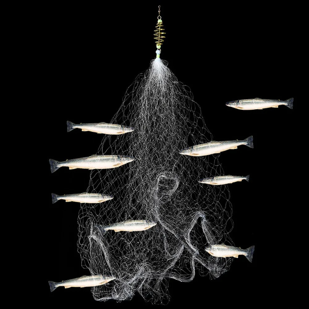Copper Spring Shoal Fishing Net Night Luminous Small Mesh Netting Luminous Beads Swivel Fishing Tools #yl0.51-30
Copper Spring Shoal Fishing Net Night Luminous Small Mesh Netting Luminous Beads Swivel Fishing Tools #yl0.51-30
