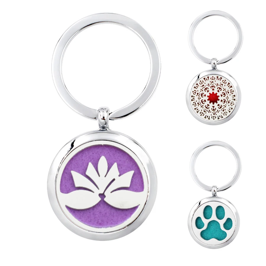 Multiple Options Lotus Flower 30mm Key Ring Keychain Essential Oil Diffuser Locket Aroma Perfume Locket Keyrings 5 Pads Random
Multiple Options Lotus Flower 30mm Key Ring Keychain Essential Oil Diffuser Locket Aroma Perfume Locket Keyrings 5 Pads Random