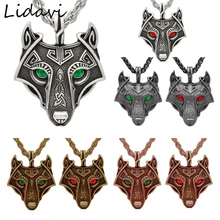 lidavi 5Colors 1pcs Retro Norse Vikings Wolf Head Necklace Personality Original Animal Pendant Vintage Statement Jewelry For Men
lidavi 5Colors 1pcs Retro Norse Vikings Wolf Head Necklace Personality Original Animal Pendant Vintage Statement Jewelry For Men