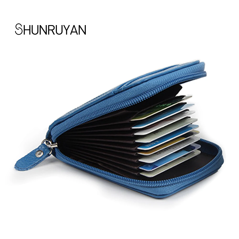 SHUNRUYAN cow leather Litchi pattern 12 card slot zipper Bank Credit Holder Business Wallet small Change the wallet
SHUNRUYAN cow leather Litchi pattern 12 card slot zipper Bank Credit Holder Business Wallet small Change the wallet