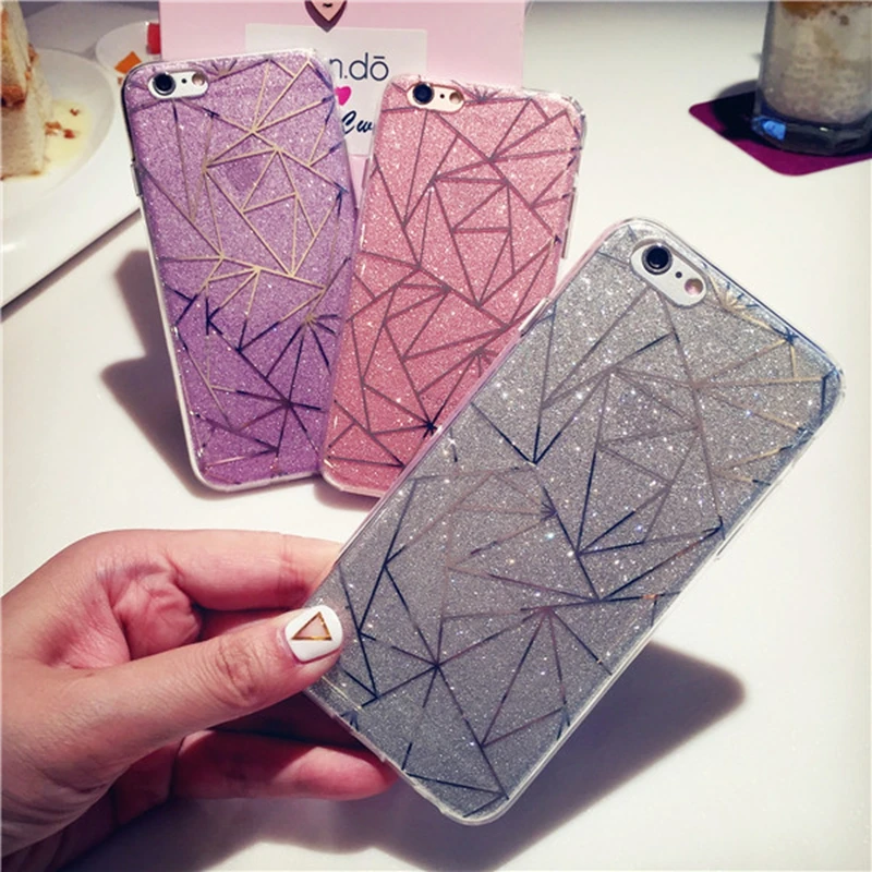 Cases For iPhone X XS 8 7 6 6S Plus Cover Glitter Powder Silver Rhombus Soft TPU Case For iPhone 6 6S 5S SE 5 7 8 Plus Capa
Cases For iPhone X XS 8 7 6 6S Plus Cover Glitter Powder Silver Rhombus Soft TPU Case For iPhone 6 6S 5S SE 5 7 8 Plus Capa