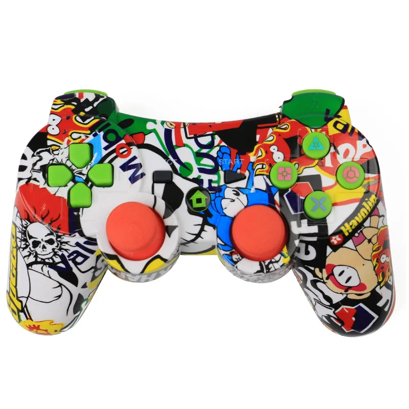 Wireless Gamepad for Sony Playstation 3 controller dualshock Vibration Gamepads Remote Comaptible PC mobile controller Camouflag
Wireless Gamepad for Sony Playstation 3 controller dualshock Vibration Gamepads Remote Comaptible PC mobile controller Camouflag