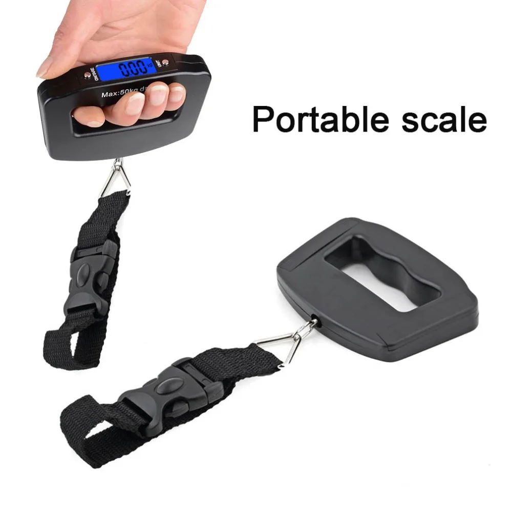 50kg x 10g Mini Digital Scale for Travel Weighting Steelyard Hanging Electronic Digital LCD Portable Scale
50kg x 10g Mini Digital Scale for Travel Weighting Steelyard Hanging Electronic Digital LCD Portable Scale