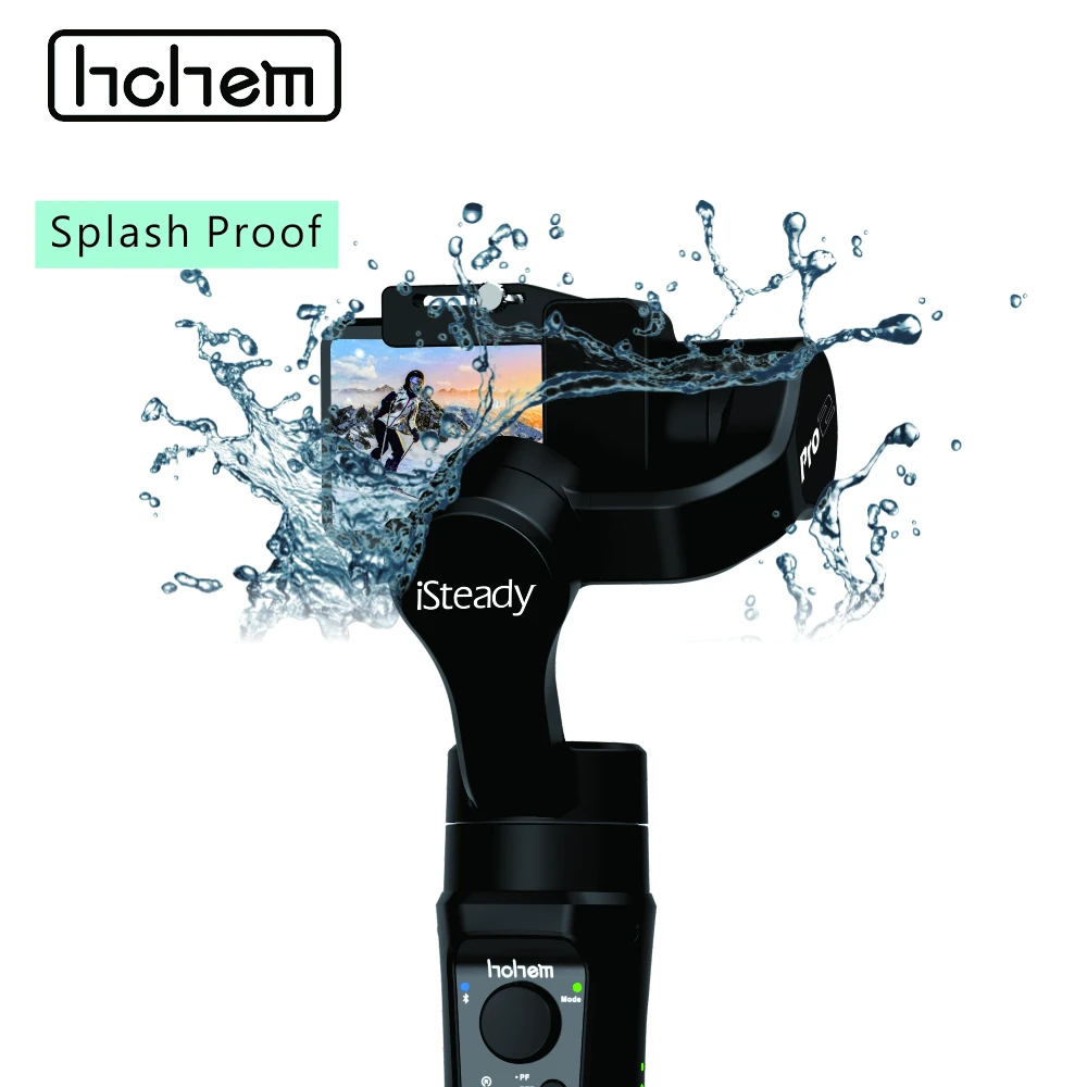 Стабилизатор Hohem iSteady Pro 2 3 осевой Ручной для экшн камер DJI Osmo GoPro Hero 7/6/5 Yi Cam SJCAM