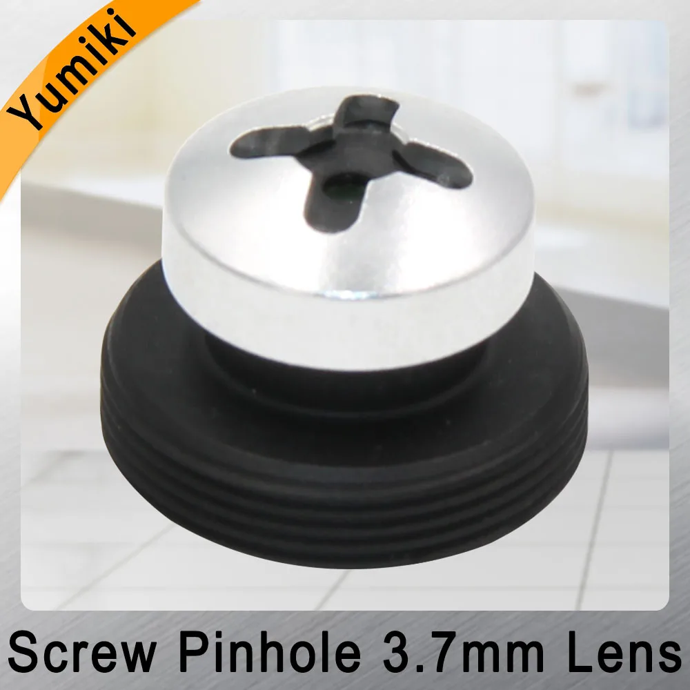Yumiki 3.7mm lens White color Screw lens Board lens M12 LENS FOR CCTV Security Camera
Yumiki 3.7mm lens White color Screw lens Board lens M12 LENS FOR CCTV Security Camera