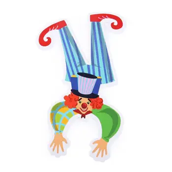 DIY Children's Educational Science Teaching Toy Material Package Clown Walking Steel Technology Production (Random Color)
DIY Children's Educational Science Teaching Toy Material Package Clown Walking Steel Technology Production (Random Color)