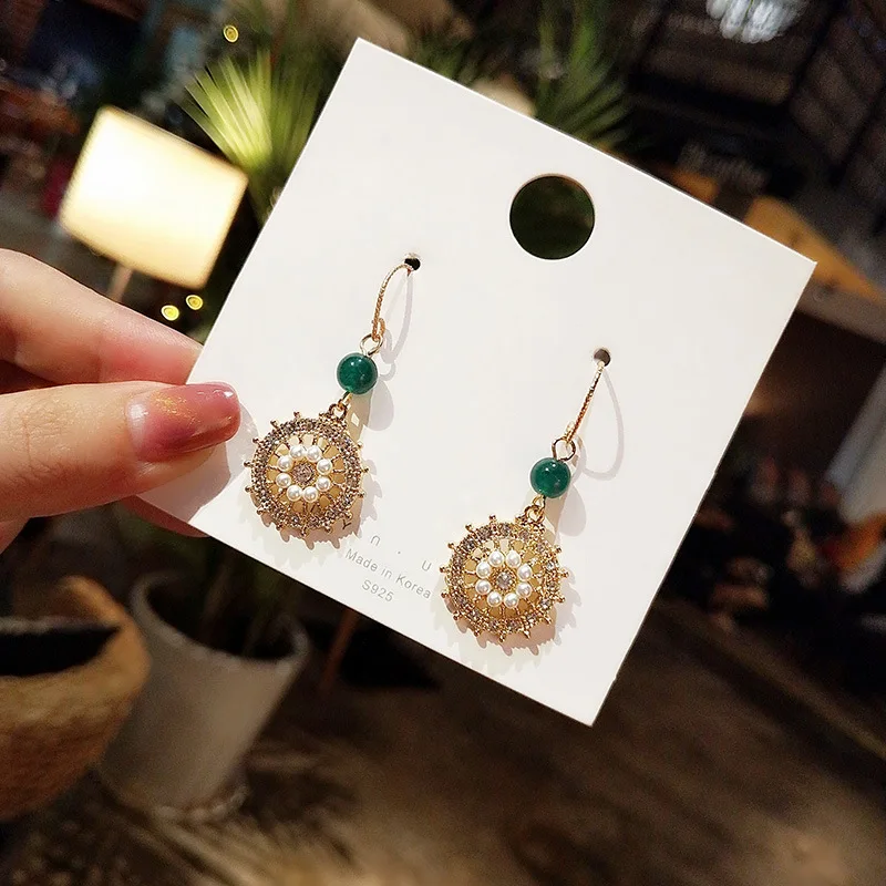 Trendy Crystal Water Drop Women Dangle Earrings Fashion Simple Pearl Personality Earrings Bohemian Earrings
Trendy Crystal Water Drop Women Dangle Earrings Fashion Simple Pearl Personality Earrings Bohemian Earrings