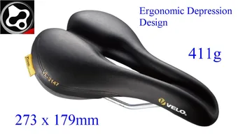 VELO ( FOURIERS NEW ) Bike Bicycle Bicycle Saddle Design of Seat Cushion Penetration Hole Ergonomic Depression Design 411g
VELO ( FOURIERS NEW ) Bike Bicycle Bicycle Saddle Design of Seat Cushion Penetration Hole Ergonomic Depression Design 411g