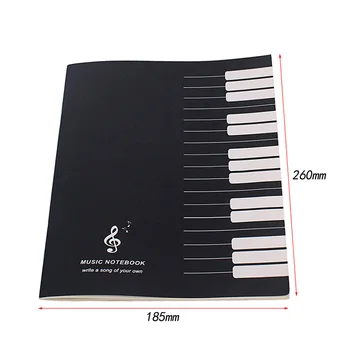Music Notebook Tab Staff Stave Notes Five Lines Portable Durable Practice Book FK88
Music Notebook Tab Staff Stave Notes Five Lines Portable Durable Practice Book FK88