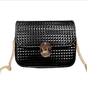 Vintage women's embossed faux leather twist lock rivet bag shoulder bag Messenger bag
Vintage women's embossed faux leather twist lock rivet bag shoulder bag Messenger bag
