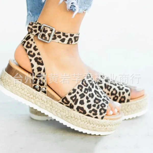 The new 2019 Europe and the United States foreign trade hemp rope light wedge bottom fish mouth sandals women
The new 2019 Europe and the United States foreign trade hemp rope light wedge bottom fish mouth sandals women