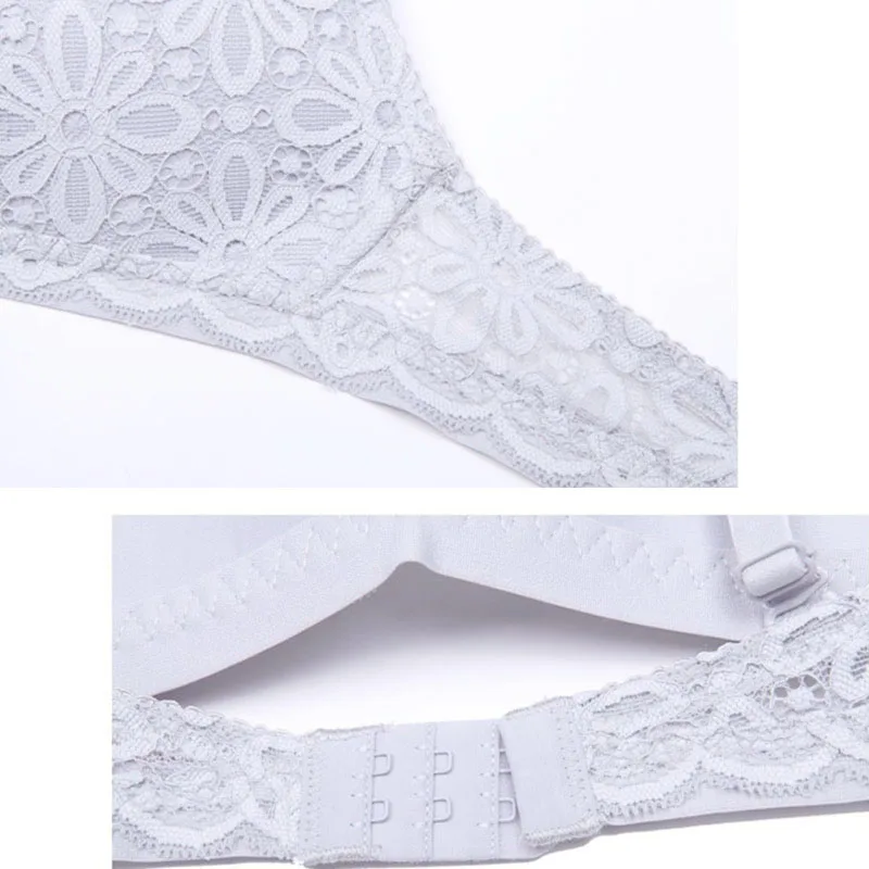 Women Embroidery Sexy Bra Set (14)