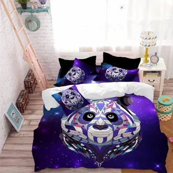 Cute Panda Print Bedding Set Colorful Animal Koala Pattern Duvet Cover Set Colorful Quilt Cover Soft Bedclothes Pillowcase D45
Cute Panda Print Bedding Set Colorful Animal Koala Pattern Duvet Cover Set Colorful Quilt Cover Soft Bedclothes Pillowcase D45