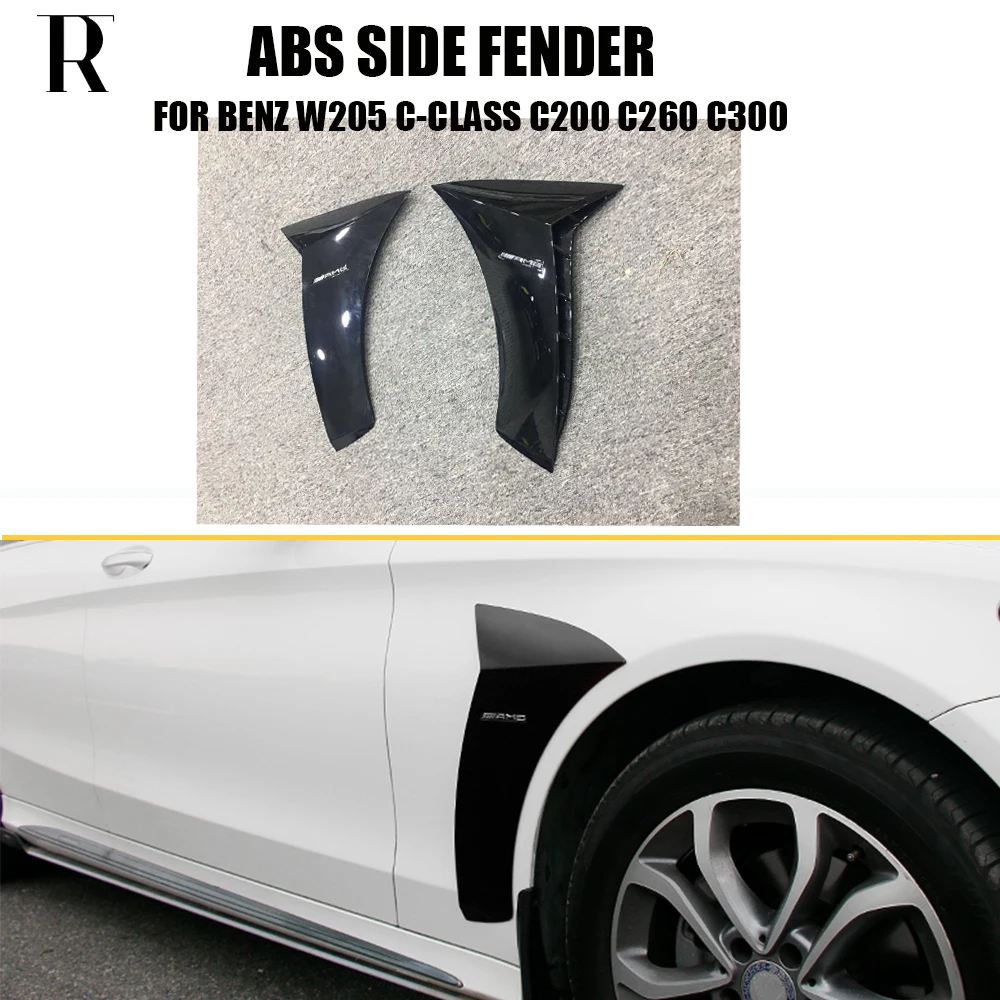 1 Pair W205 ABS Side Fender Cover Trim for BENZ W205 C-class C200 C260 C300 2015 - 2018 ( not fit AMG )
1 Pair W205 ABS Side Fender Cover Trim for BENZ W205 C-class C200 C260 C300 2015 - 2018 ( not fit AMG )