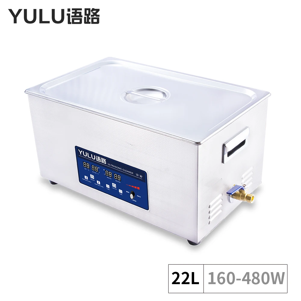 YULU 30L Power Adjustable Digital Ultrasonic Cleaner for Industrial Parts Auto Lab PCB Heated Timer Ultrasound Sonic Machine
YULU 30L Power Adjustable Digital Ultrasonic Cleaner for Industrial Parts Auto Lab PCB Heated Timer Ultrasound Sonic Machine