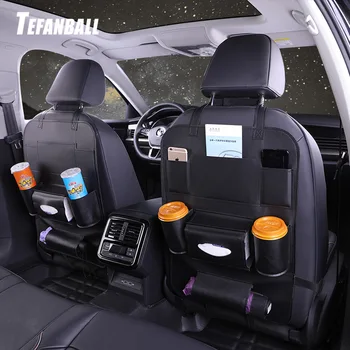 Tefanball Car Seat Back Hanging Organizer Bag Universal Auto Multi-pocket PU Leather Pad Cups Storage Holder Bag Foldable Shelf
Tefanball Car Seat Back Hanging Organizer Bag Universal Auto Multi-pocket PU Leather Pad Cups Storage Holder Bag Foldable Shelf