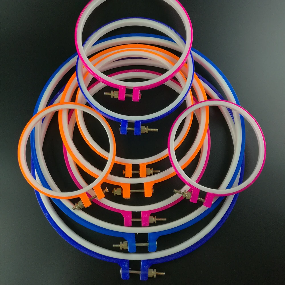 21cm/8.27" Plastic Mutil-color Cross Stitch Machine Embroidery Ring Hoops for Hand Knitting Sewing Craft DIY Tool 12cm 15cm 24cm
21cm/8.27" Plastic Mutil-color Cross Stitch Machine Embroidery Ring Hoops for Hand Knitting Sewing Craft DIY Tool 12cm 15cm 24cm