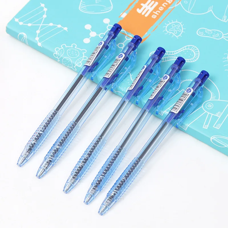 Black Red Blue Color 0.7mm Spring Ball Pen Material Business Writing Office School Supplies Stationery Press Ballpoint Pen B014
Black Red Blue Color 0.7mm Spring Ball Pen Material Business Writing Office School Supplies Stationery Press Ballpoint Pen B014