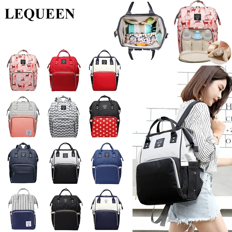 LEQUEEN Diaper Bags Maternity Mummy Nursing Bag Brand Multi-function Large Capacity Travel Backpack
LEQUEEN Diaper Bags Maternity Mummy Nursing Bag Brand Multi-function Large Capacity Travel Backpack
