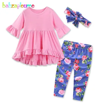 3PCS/1-3Years/Spring Autumn Kids Suit Toddler Girls Clothes Baby Cute T-shirt+Flower Pants+Headband Children Clothing Set BC1580
3PCS/1-3Years/Spring Autumn Kids Suit Toddler Girls Clothes Baby Cute T-shirt+Flower Pants+Headband Children Clothing Set BC1580