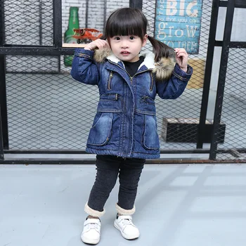 Kids Clothes 2018 New Autumn Winter Cowboy Parkas Kids Girl Fashion Casual Solid Hoodies Thicken Cotton Parkas Children Clothing
Kids Clothes 2018 New Autumn Winter Cowboy Parkas Kids Girl Fashion Casual Solid Hoodies Thicken Cotton Parkas Children Clothing