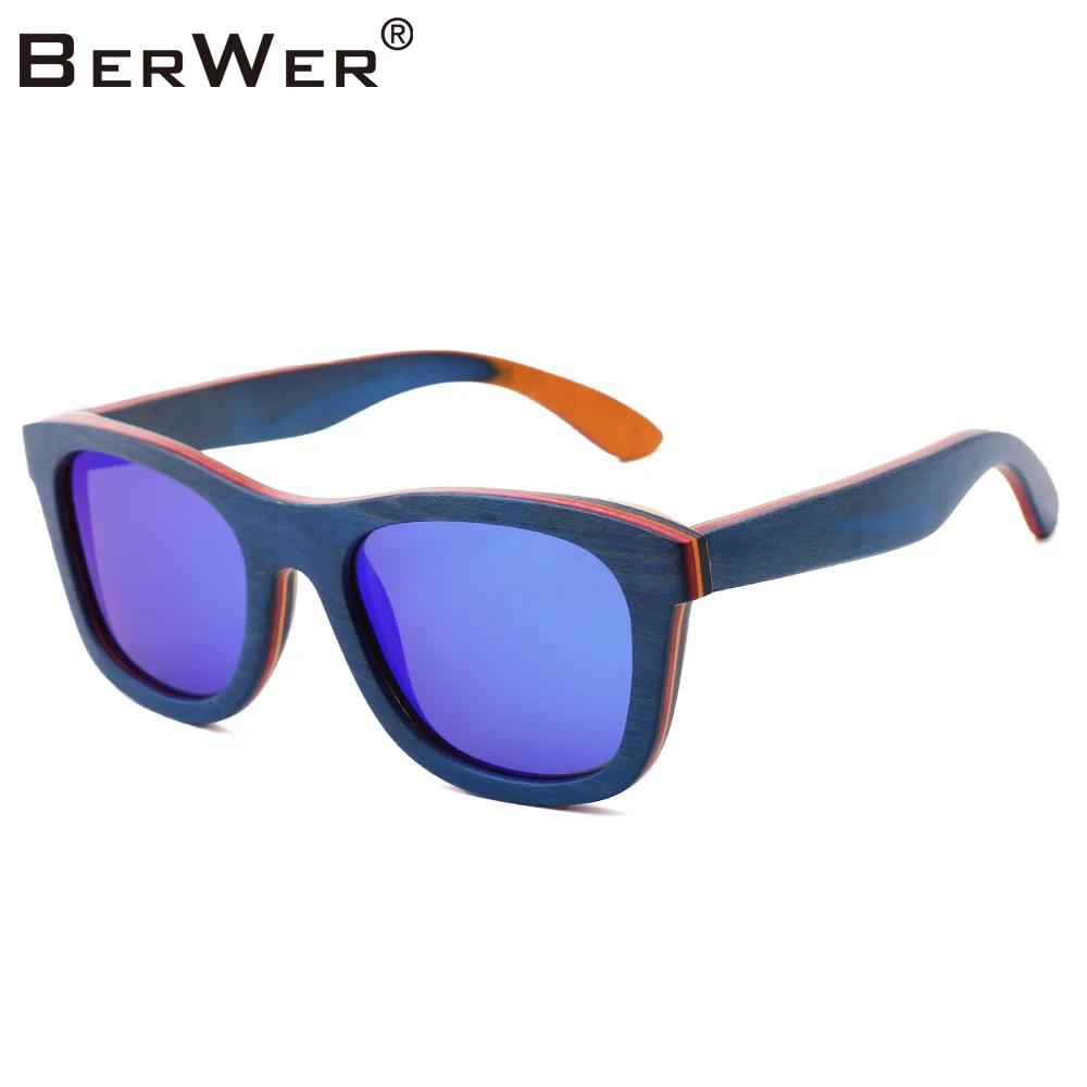 BerWer New Women Wood Sunglasses Polarized Handmade skateboard wood Mens Sunglass Men Gafas Oculos De Sol with cork case
BerWer New Women Wood Sunglasses Polarized Handmade skateboard wood Mens Sunglass Men Gafas Oculos De Sol with cork case