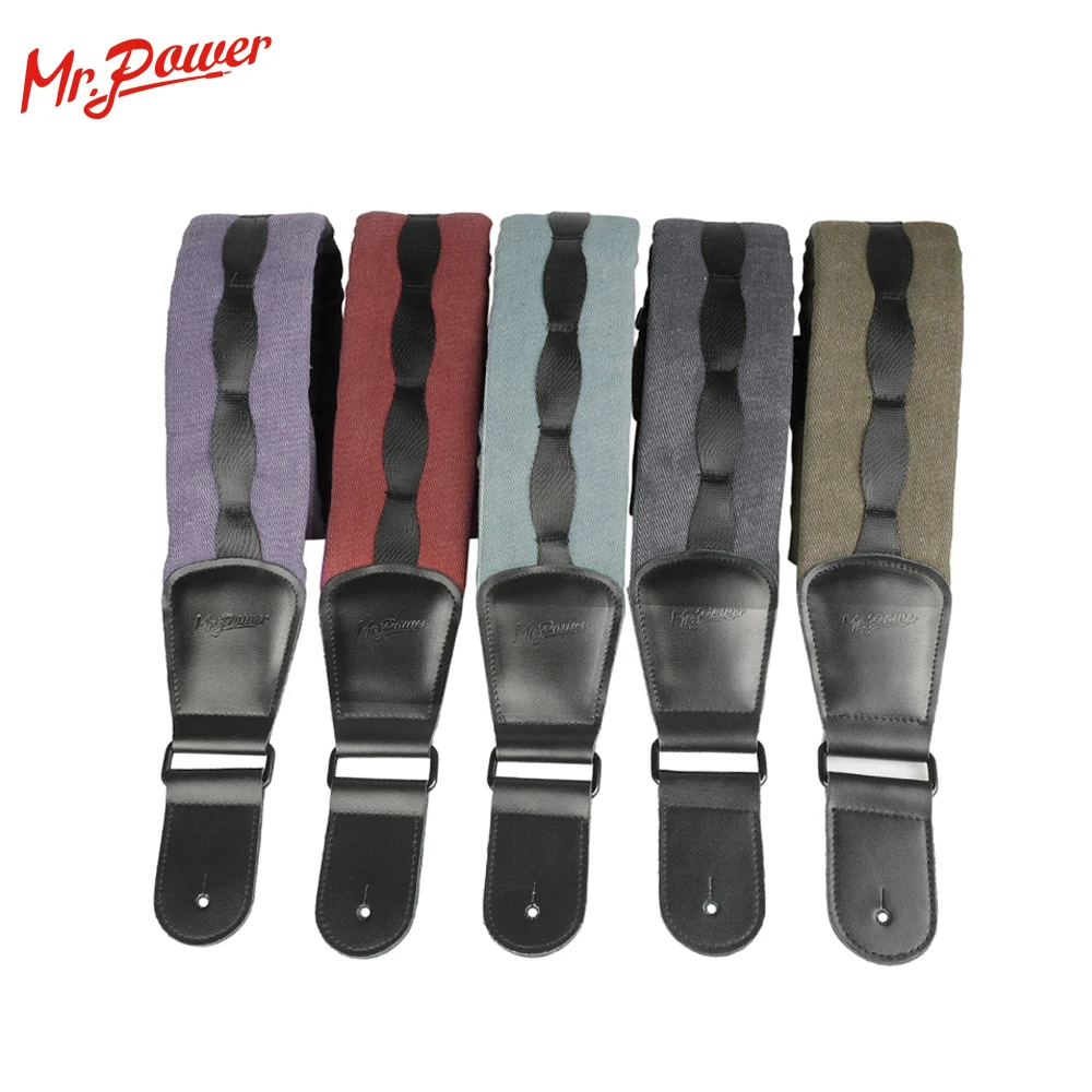 Adjustable Acoustic Guitar Straps Cotton & Leather Guitar Belt Padded 8cm Width for Acoustic Electric Guitar Bass Accessories
Adjustable Acoustic Guitar Straps Cotton & Leather Guitar Belt Padded 8cm Width for Acoustic Electric Guitar Bass Accessories