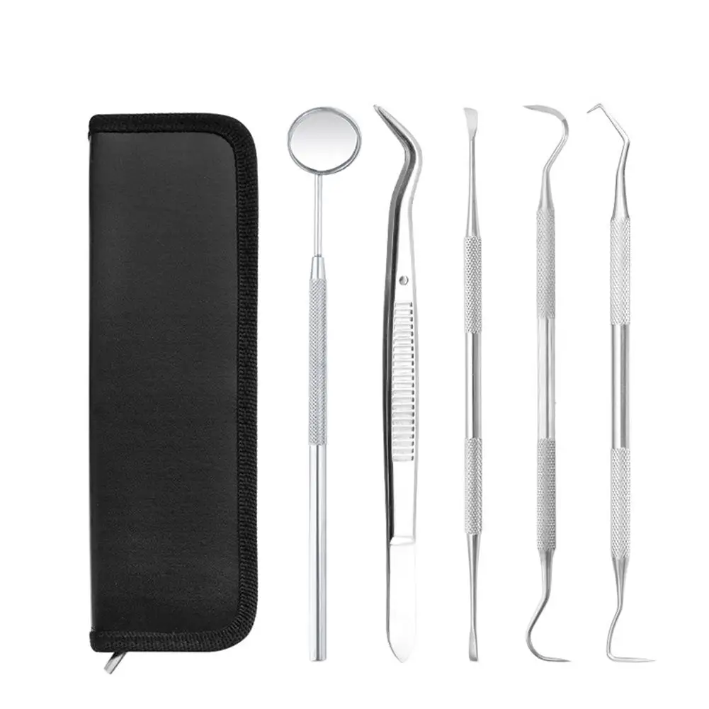 Litake 4/5 pieces / set Hand tools for tooth Scraper Kit stainless toothpastes dental tools dentist Seek mirror instruments
Litake 4/5 pieces / set Hand tools for tooth Scraper Kit stainless toothpastes dental tools dentist Seek mirror instruments