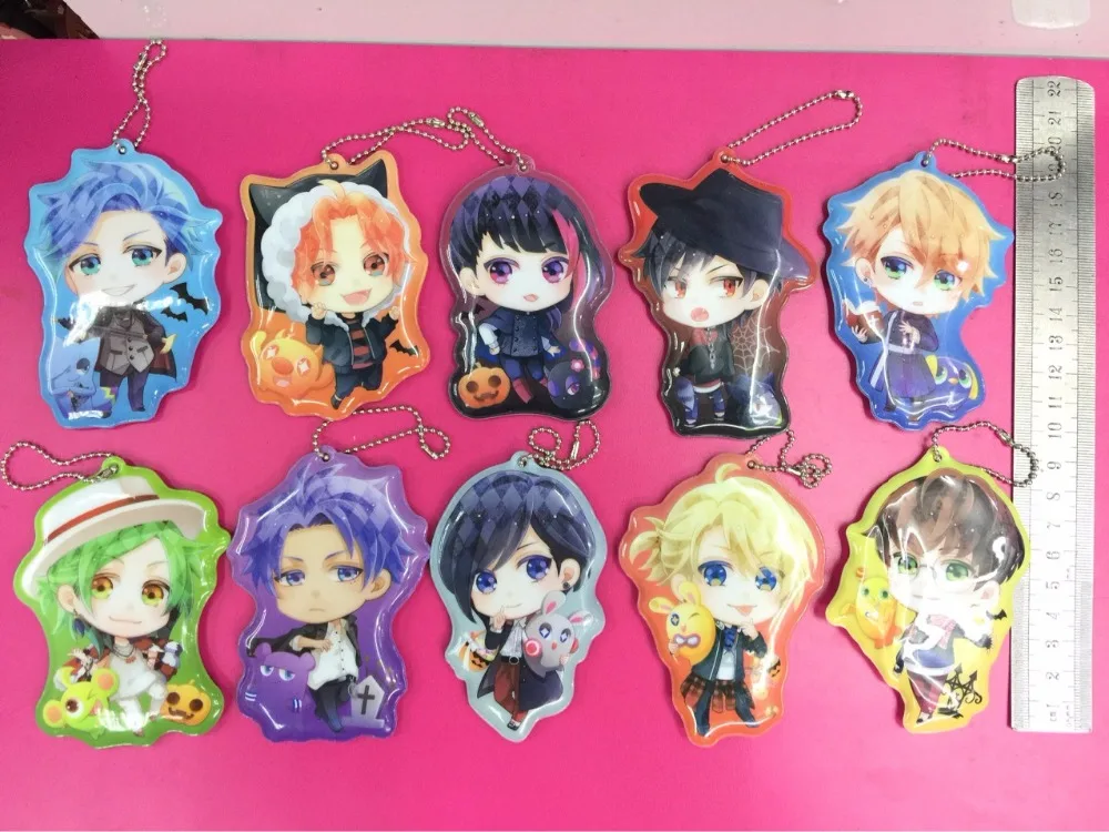 10pcs/set B-project Dark in Halloween Japanese Original anime rubber mobile phone charms keychain strap G658
10pcs/set B-project Dark in Halloween Japanese Original anime rubber mobile phone charms keychain strap G658