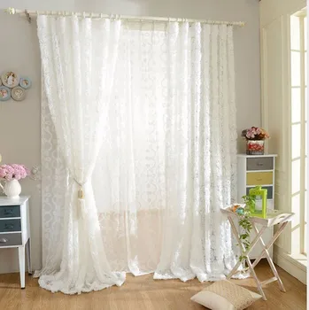 Pastoral Korean Creative White Lace 3d Rose Curtains Voile Custom Window Screens For Marriage Living Room Bedroom Wp148-30
Pastoral Korean Creative White Lace 3d Rose Curtains Voile Custom Window Screens For Marriage Living Room Bedroom Wp148-30
