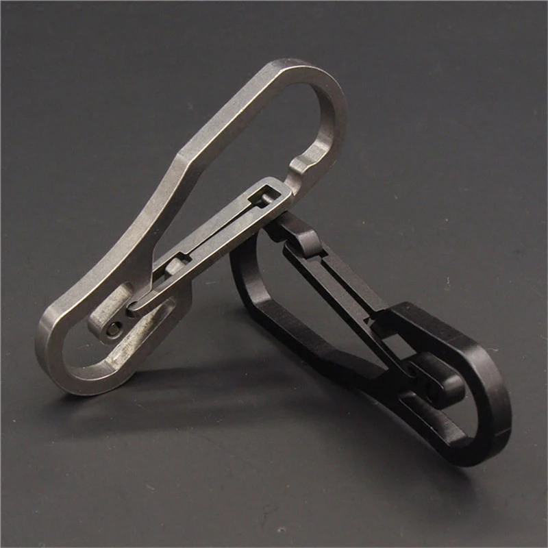 Outdoor Mini Hang Carabiner Hook Creative Stainless Steel Multi-function Key Mountaineering Buckle EDC Tactical Tools Fast Hang
Outdoor Mini Hang Carabiner Hook Creative Stainless Steel Multi-function Key Mountaineering Buckle EDC Tactical Tools Fast Hang