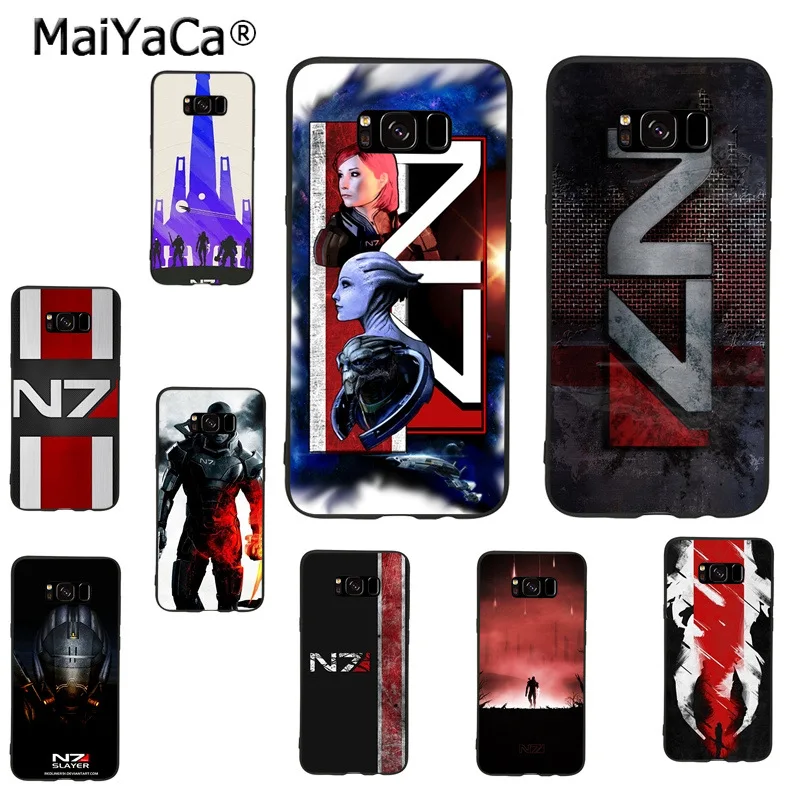 MaiYaCa N7 Mass Effect Amazing black silicone soft tpu Phone Case for samsung galaxy s8plus s9plus s7 s6 note8 note 5 4 case
MaiYaCa N7 Mass Effect Amazing black silicone soft tpu Phone Case for samsung galaxy s8plus s9plus s7 s6 note8 note 5 4 case