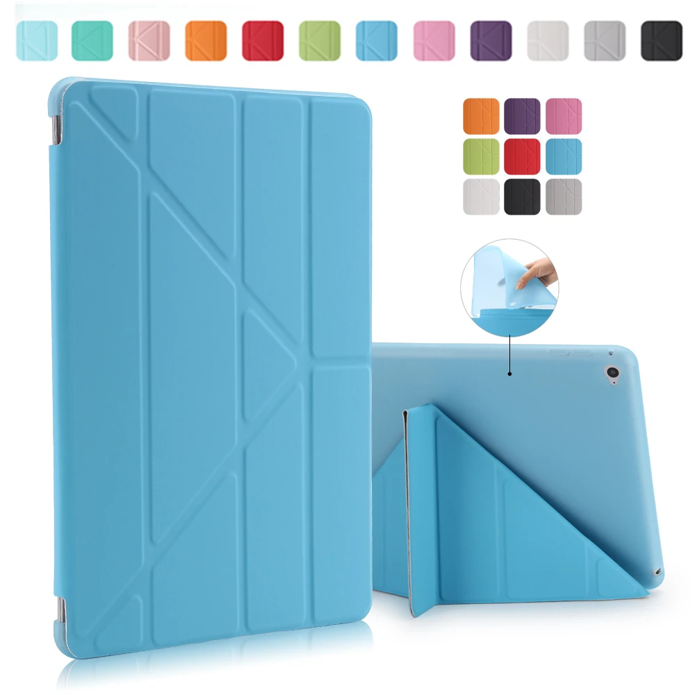 For iPad pro 10.5 Ultra thin PU Leather Case For ipad 2 3 4 5 6 Air 1 2 Smart Cover + Soft TPU back case For ipad mini 4 3 2 1
For iPad pro 10.5 Ultra thin PU Leather Case For ipad 2 3 4 5 6 Air 1 2 Smart Cover + Soft TPU back case For ipad mini 4 3 2 1